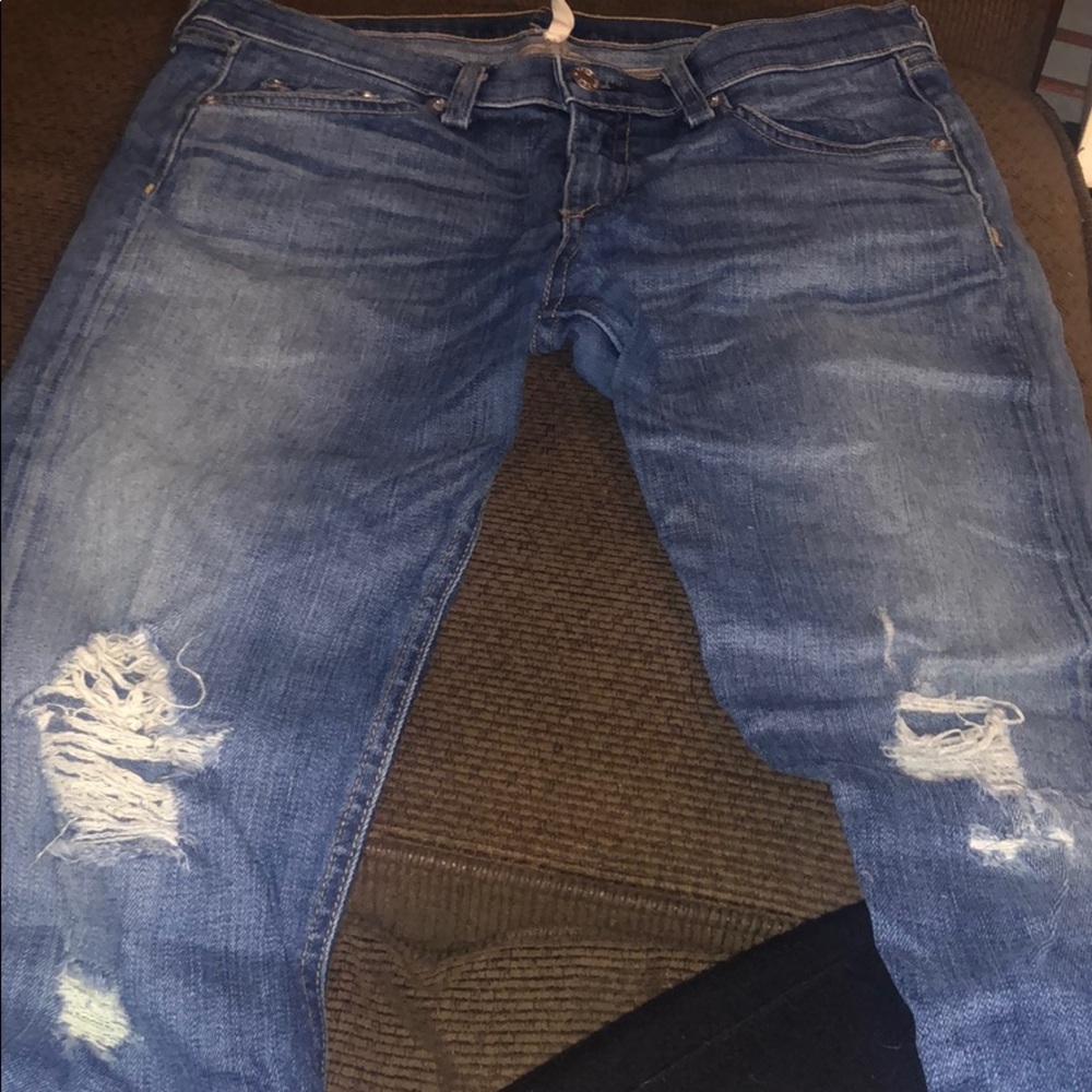 Rag and Bone Ripped Jeans